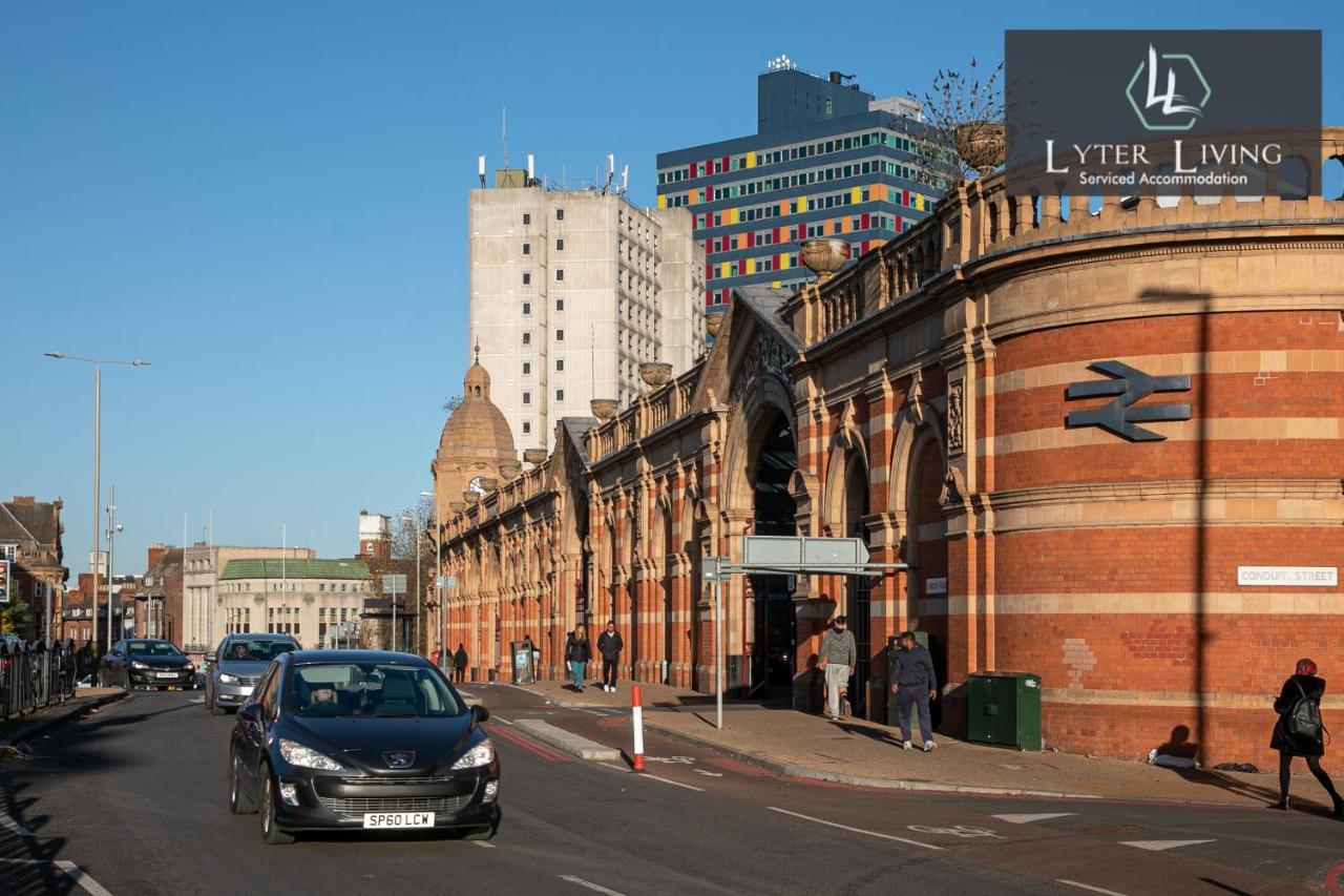 Leicester'S Lyter Living Serviced Apartments Opposite Leicester Railway Station Exterior photo