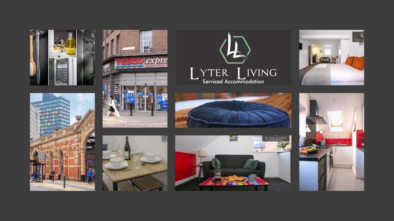 Leicester'S Lyter Living Serviced Apartments Opposite Leicester Railway Station Exterior photo
